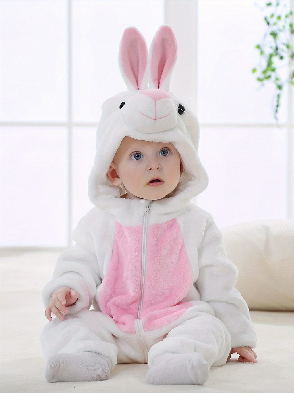 Boys Girls Casual Romper Animal Plush Kigurumi Onesie - Image 4