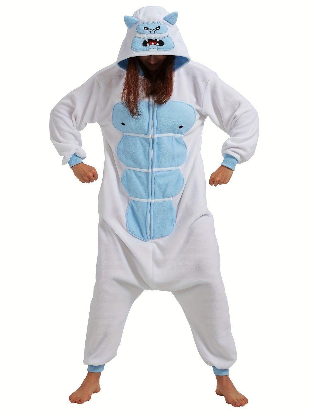 Cartoon Adult Snow Kigurumi Onesie