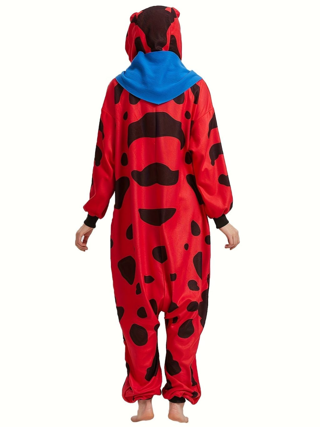 Adult Red Frop Kigurumi Onesise - Image 4