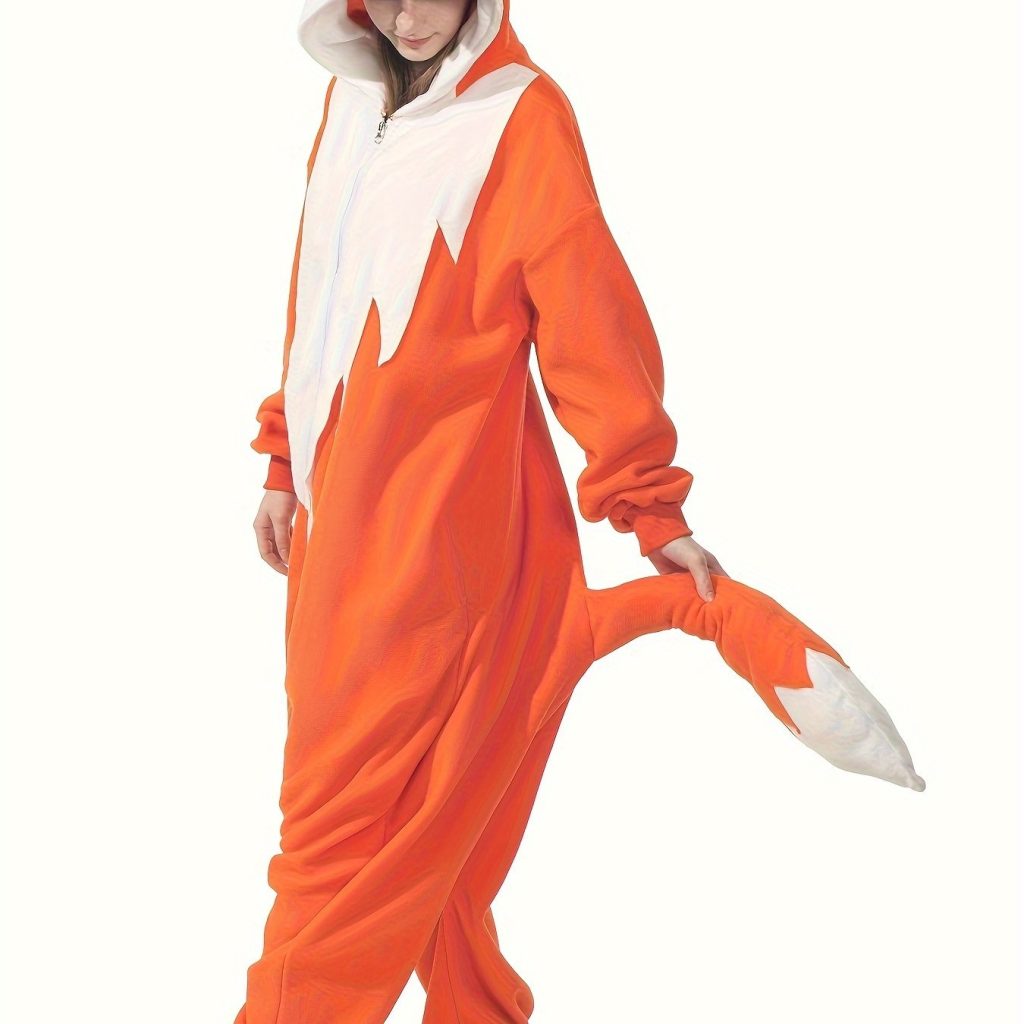 Unisex Adult Fox Kigurumi Onesie - Image 2