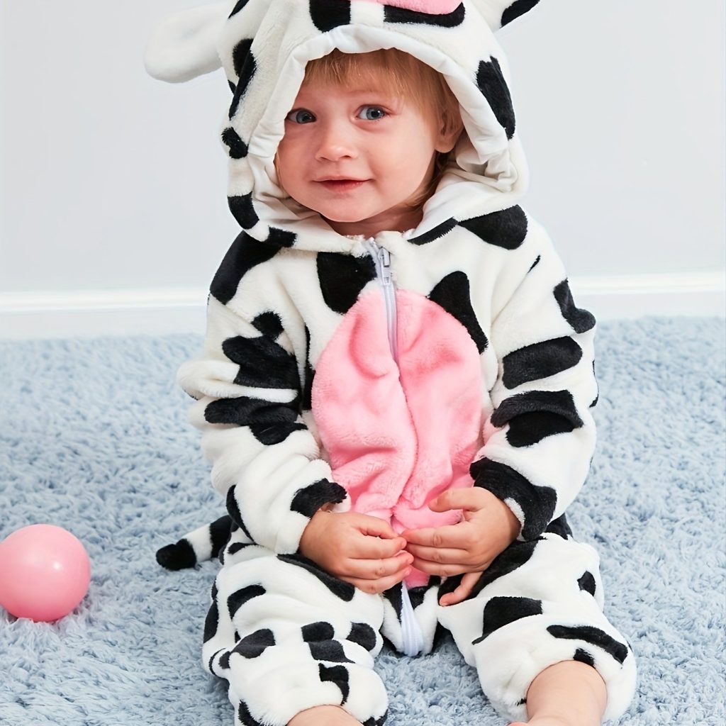 Unisex Baby Animal Costume Winter Kigurumi Onesie - Image 2