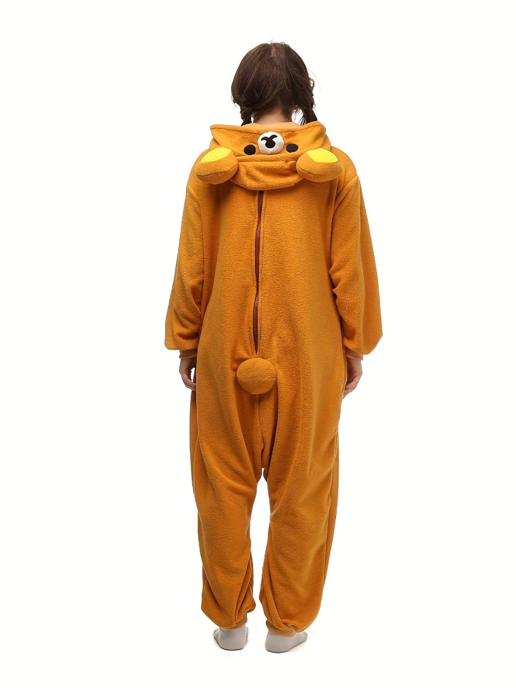 Adorable Cartoon Bear Pajama Kigurumi Onesie - Image 4