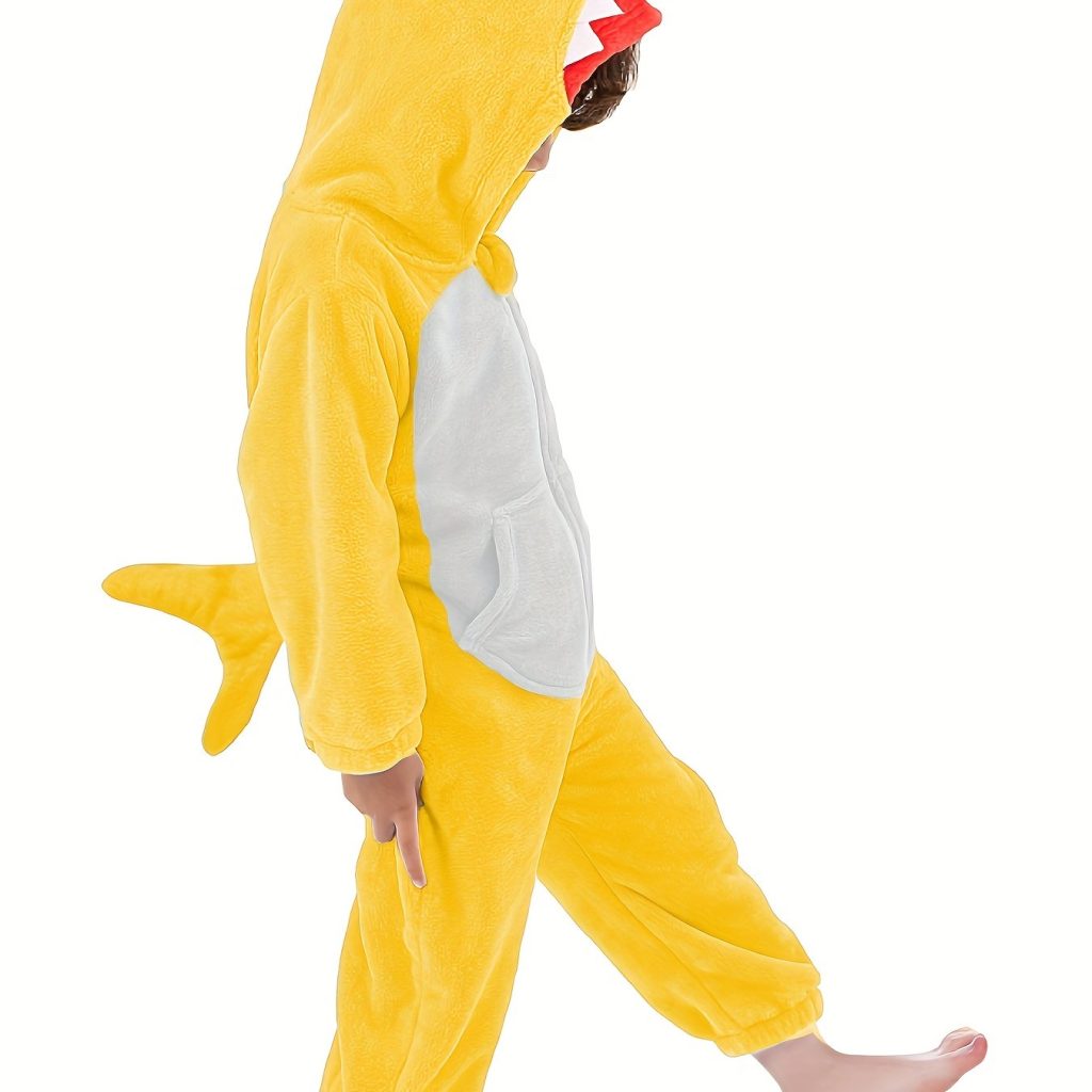 Shark Flannel Kigurumi Onesie - Image 4