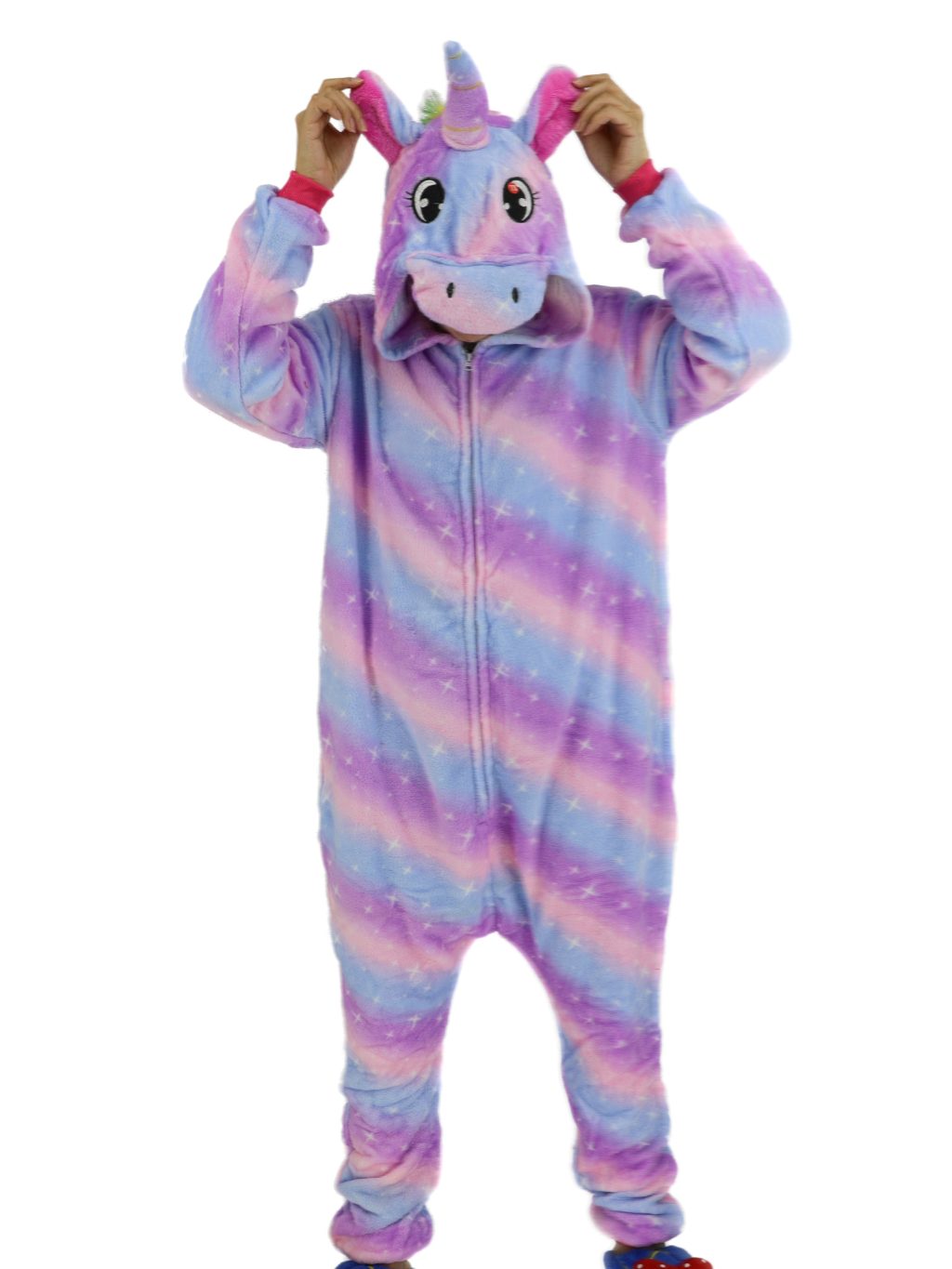 Unicorn Hooded Kigurumi Onesie - Image 2
