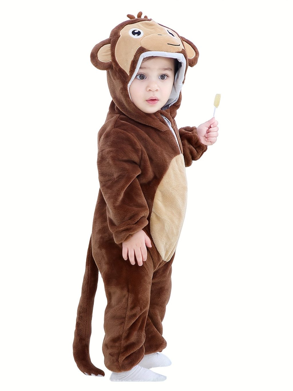 Toddler Cute Monkey Kigurumi Onesie