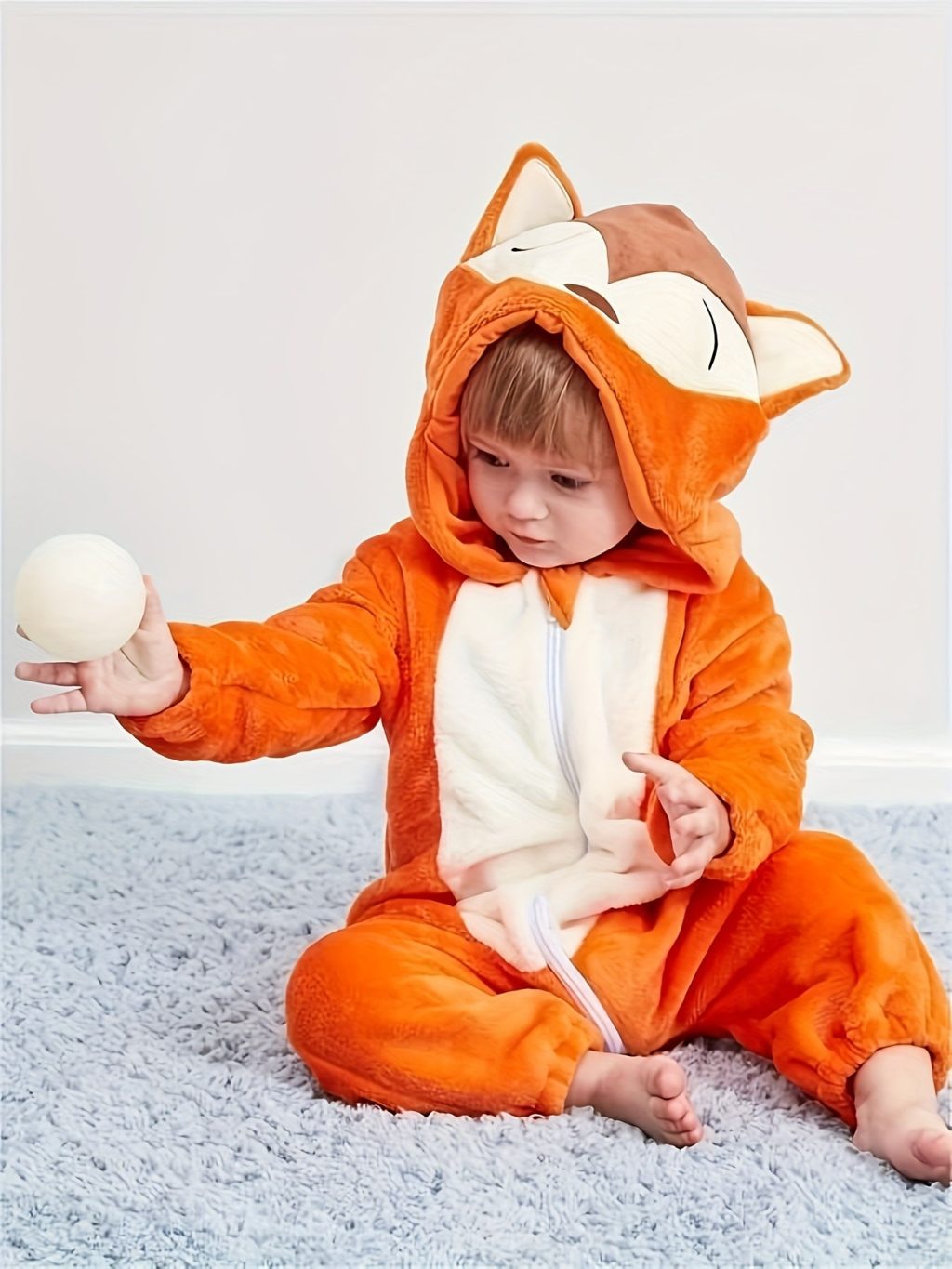Cute Fox Jumpsuit Girls Kigurumi Onesie - Image 8