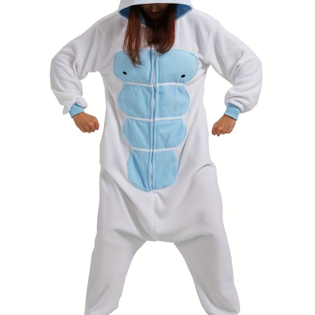Cartoon Adult Snow Kigurumi Onesie - Image 2